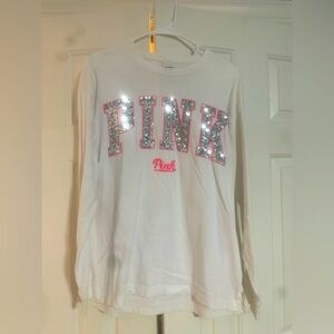 PINK by Victoria Secrets long sleeve crewneck tee